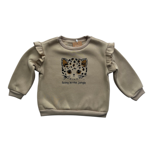 CONJUNTO DE MENINA "LEOPARDO"